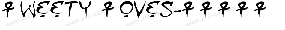Sweety Loves字体转换